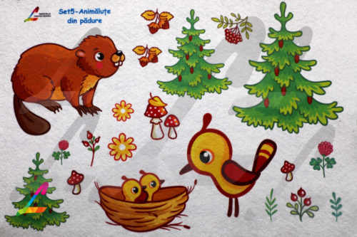 set-5-animalute-din-padure-figurine-fetru-plansa-A3